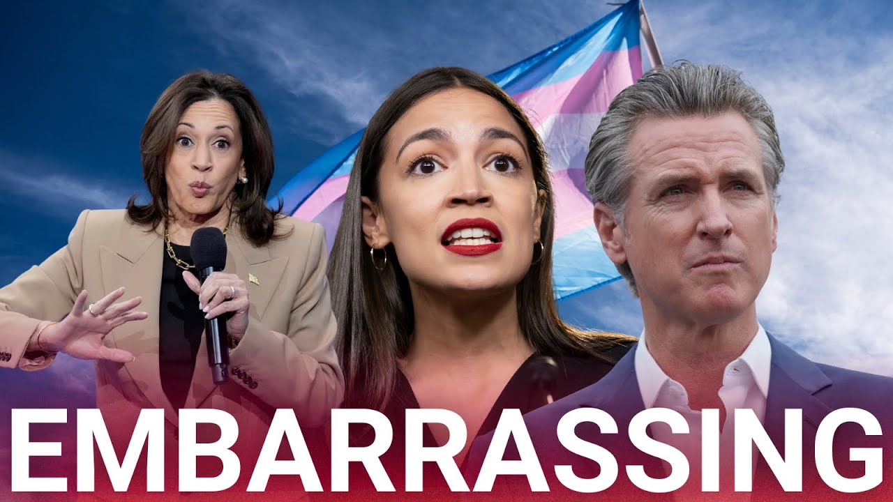 Democratic presidential hopefuls mocked as the party continues to struggle on transgender issue
