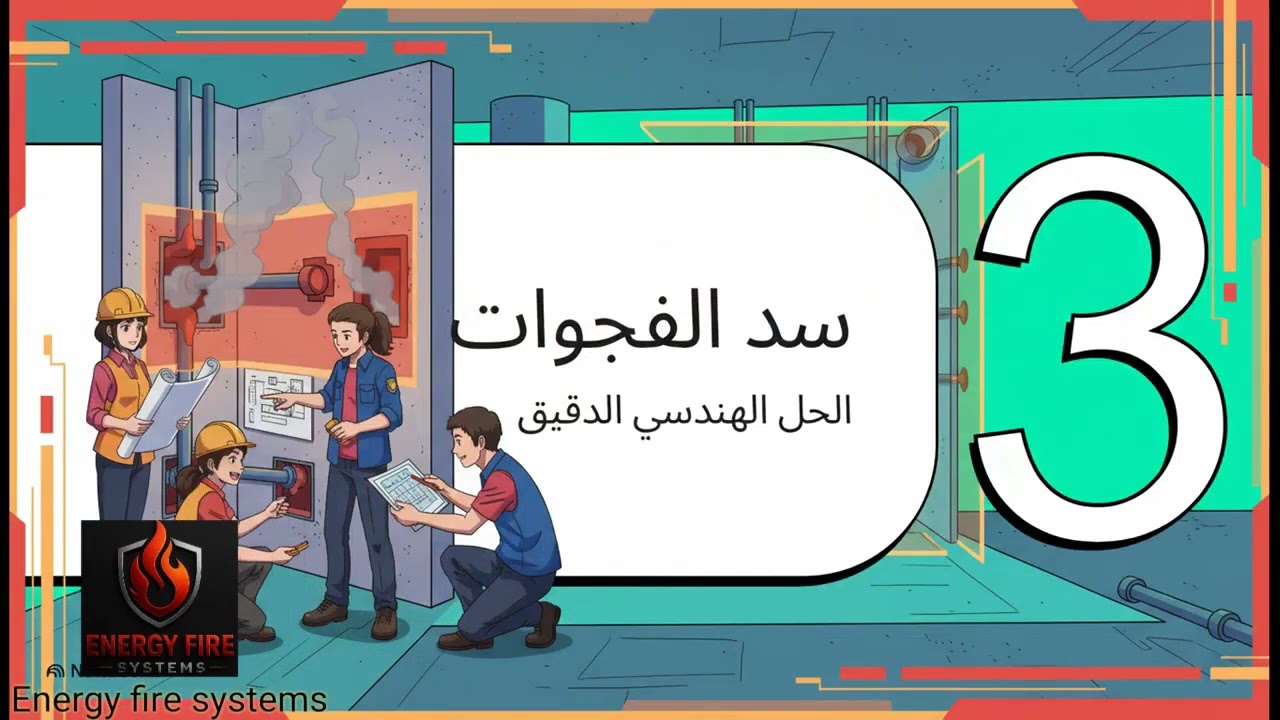 سد الفتحات وتوقف الحريق (Fire Stopping Systems)
