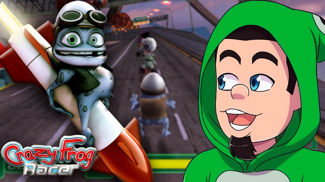 O JOGO DO CRAZY FROG PRA PS2???? - GUINAS JOGA CRAZY FROG RACER
