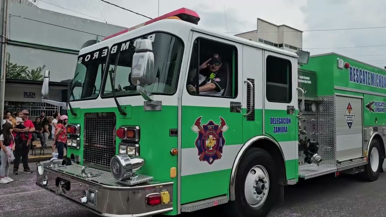 Desfile Cívico-Militar del 16 de septiembre 2024, Zamora de Hidalgo, Michoacán..