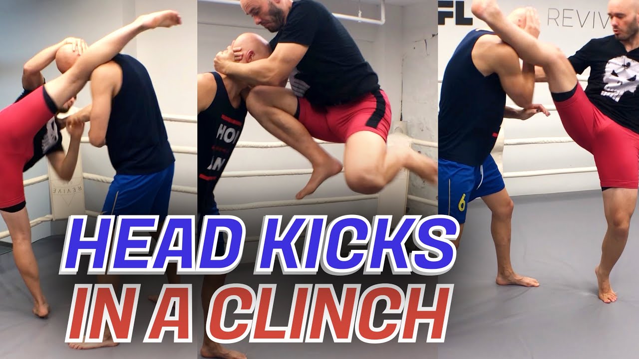 5 Head kicks from the clinch and inside the pocket