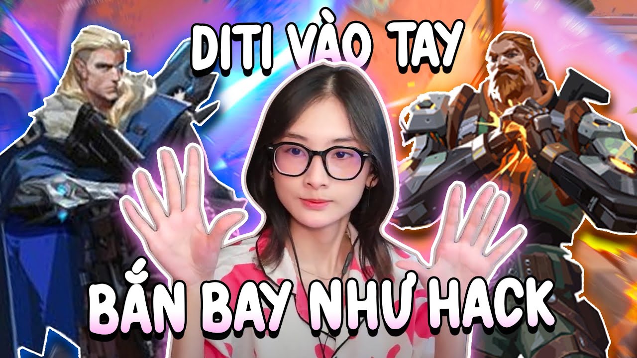(Valorant) Diti c&ugrave;ng tổ đội ch&egrave; b&agrave; ba hủy diệt rank Valorant