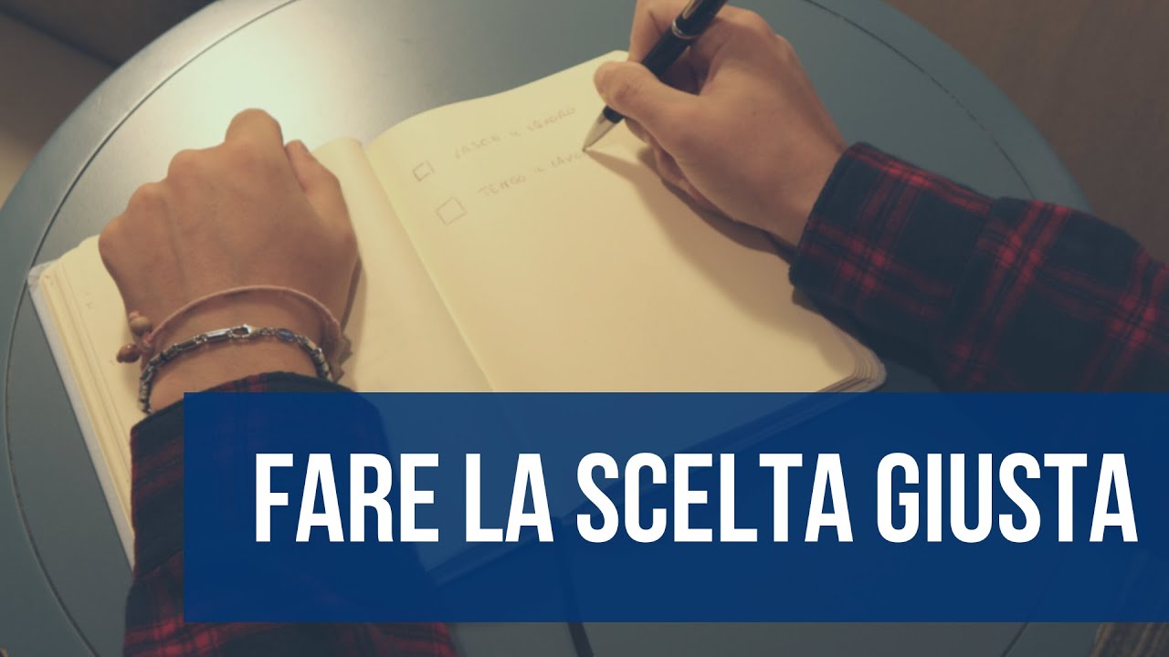 Come fare la scelta giusta e non avere rimpianti