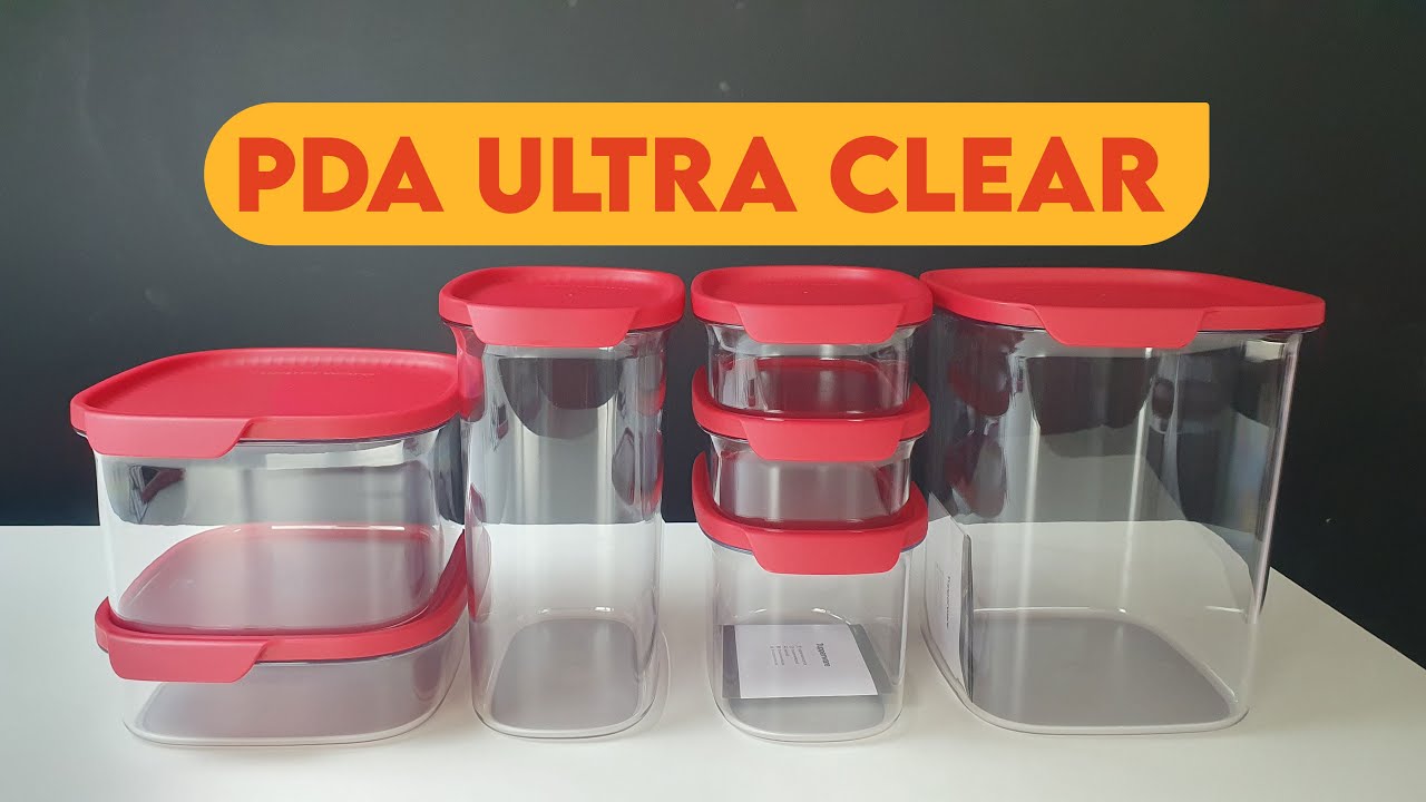 PDA 13/2023 ULTRA CLEAR KIT TUPPERWARE