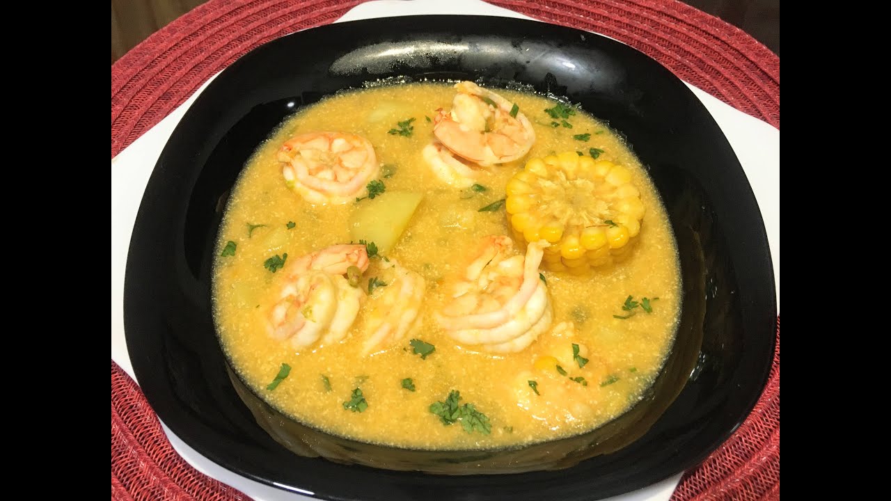 SOPA Ó LOCRO DE CAMARÓN🦐🍲🇪🇨