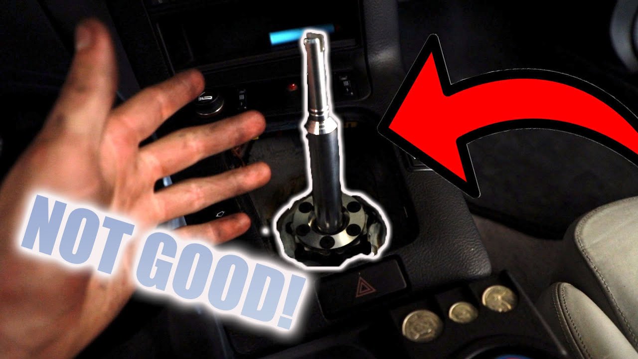 E36 M3 Gets A Garagistic Shifter! (Absolute nightmare)