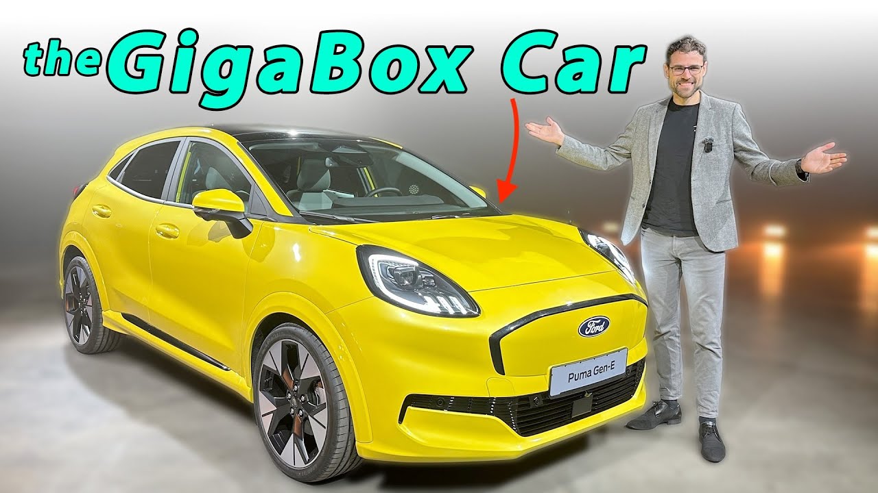 Can this new Ford Puma save Ford in Europe? PREMIERE Puma Gen-E