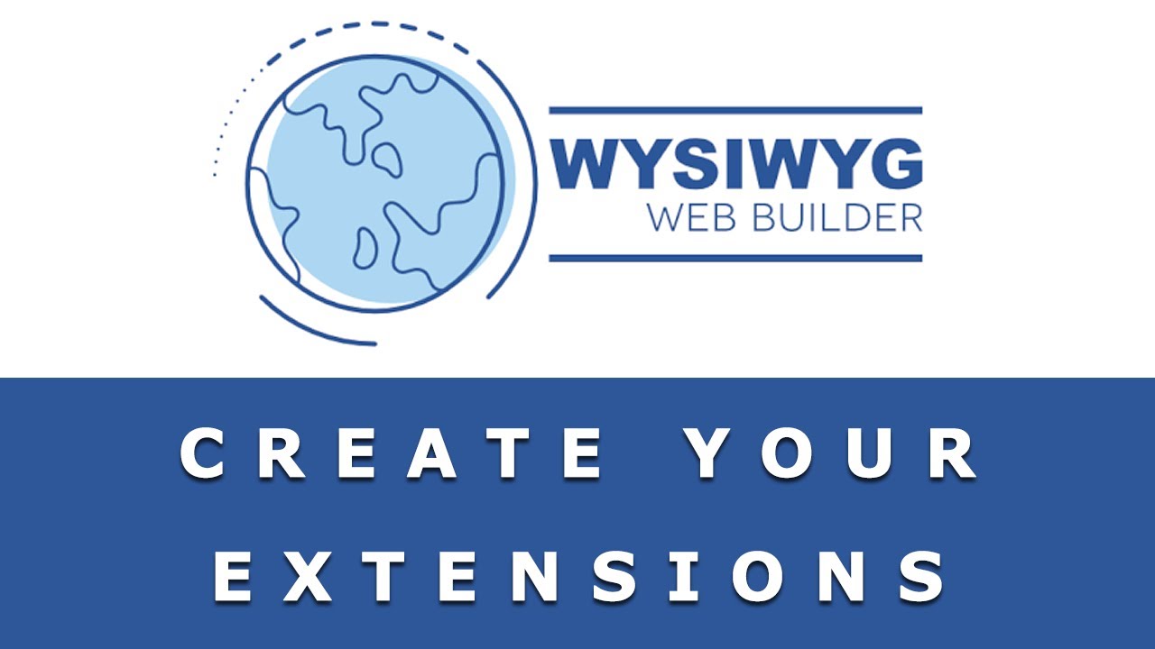 WYSIWYG Web Builder. How to create your own extensions (spanish)