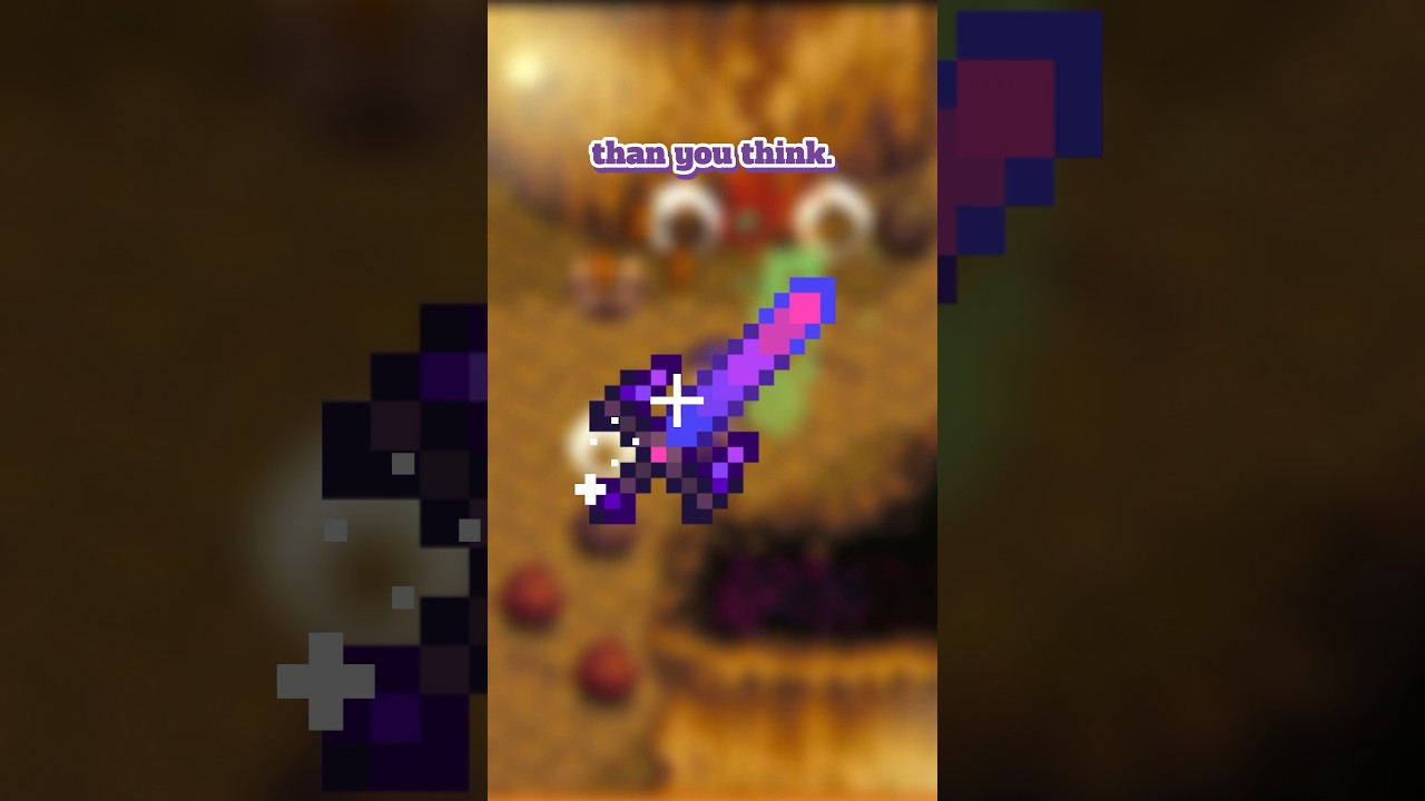 Forging Weapons in Stardew Valley #stardewvalley