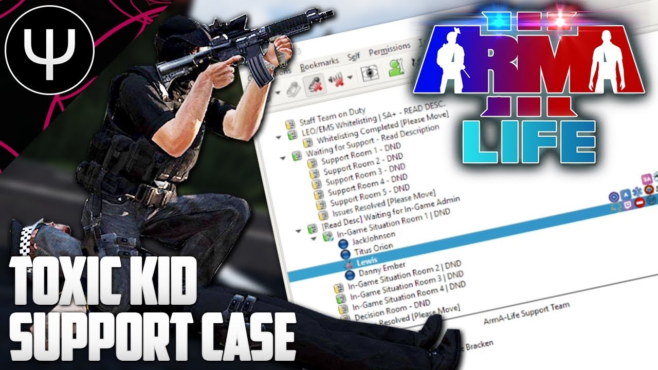 ARMA 3: Life Mod — TOXIC Kid Support Case!