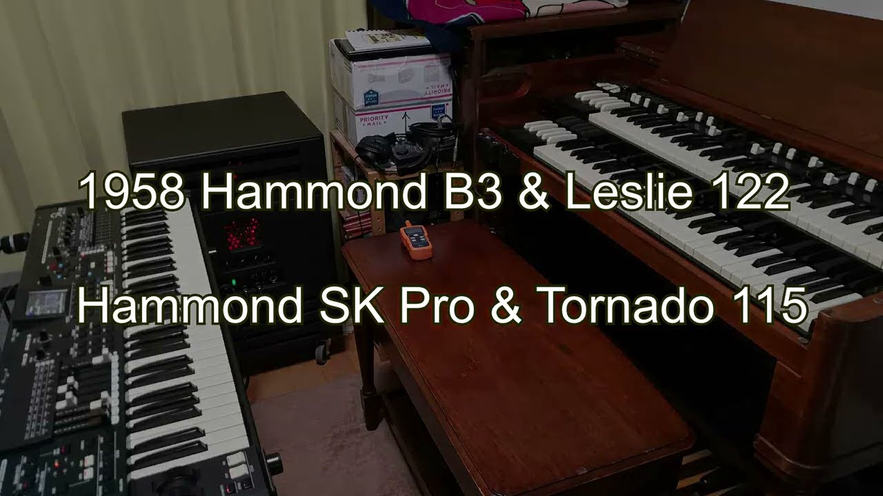 How close the Hammond SKX Pro and the Tornado 115 sound to the 1958 Hammond B3 and the Leslie 122?