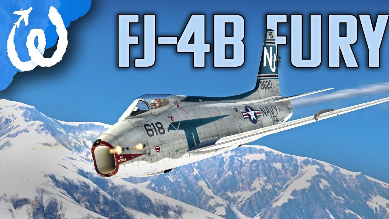 FJ-4B Fury - At Least The Guns Work! - War Thunder