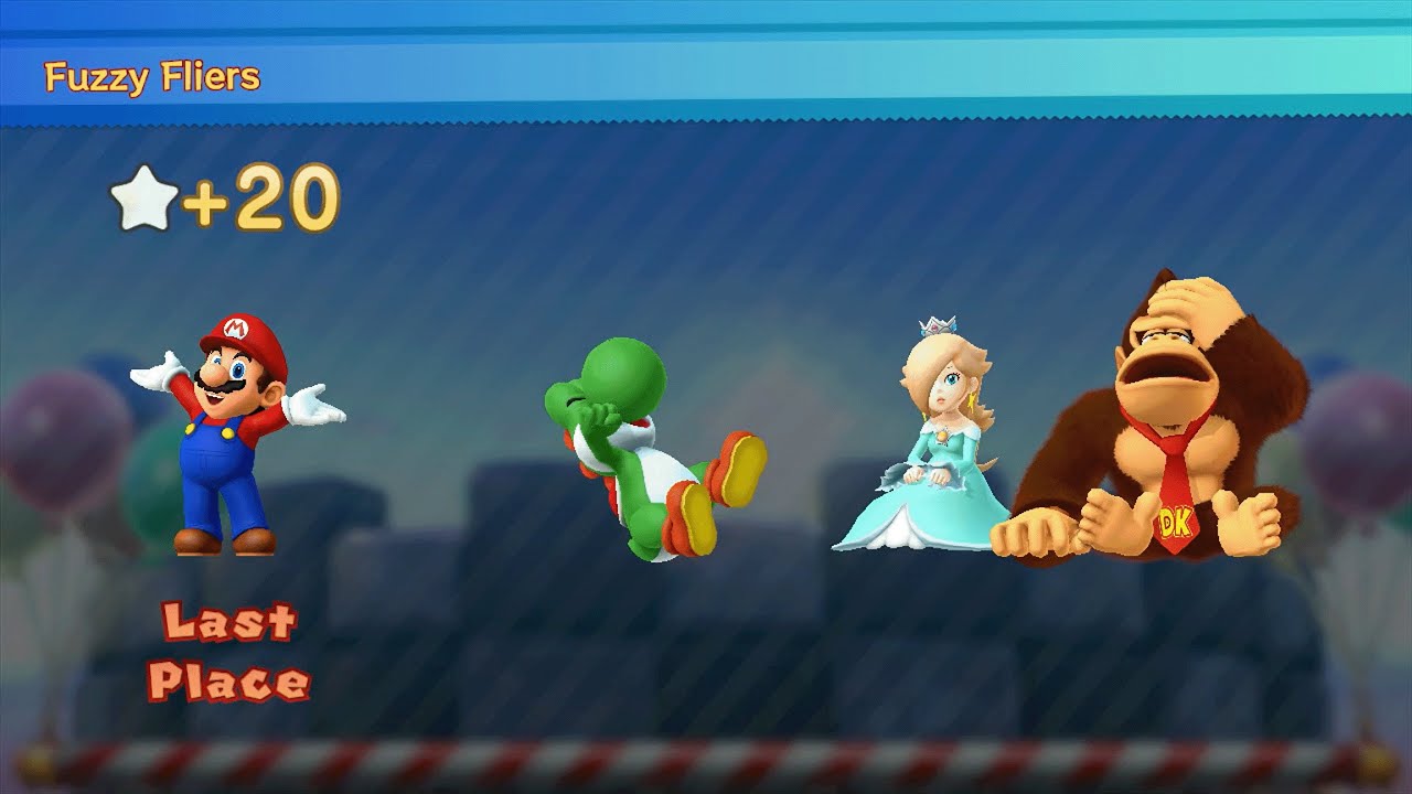 Mario Party 10 - Mario, Yoshi, Rosalina, DK - Mushroom Park (Master Difficulty)