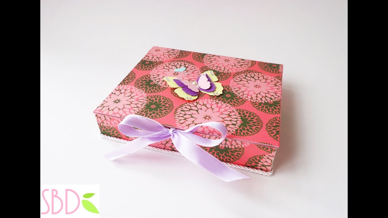 Scatola porta regalo MODELLO GRATUITO  - DIY Gift Box