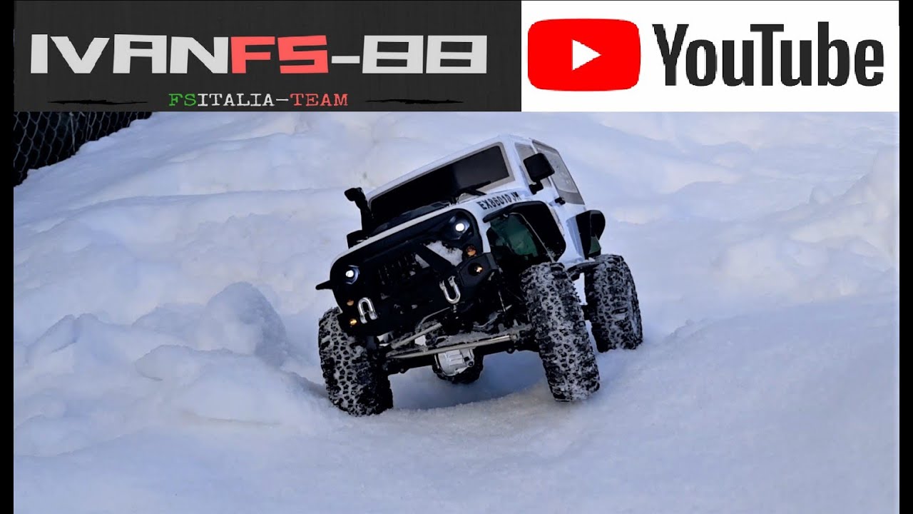 RGT EX86010 JK  FTX OUTBACK 3.O SCALER 1/10 SNOW TEST