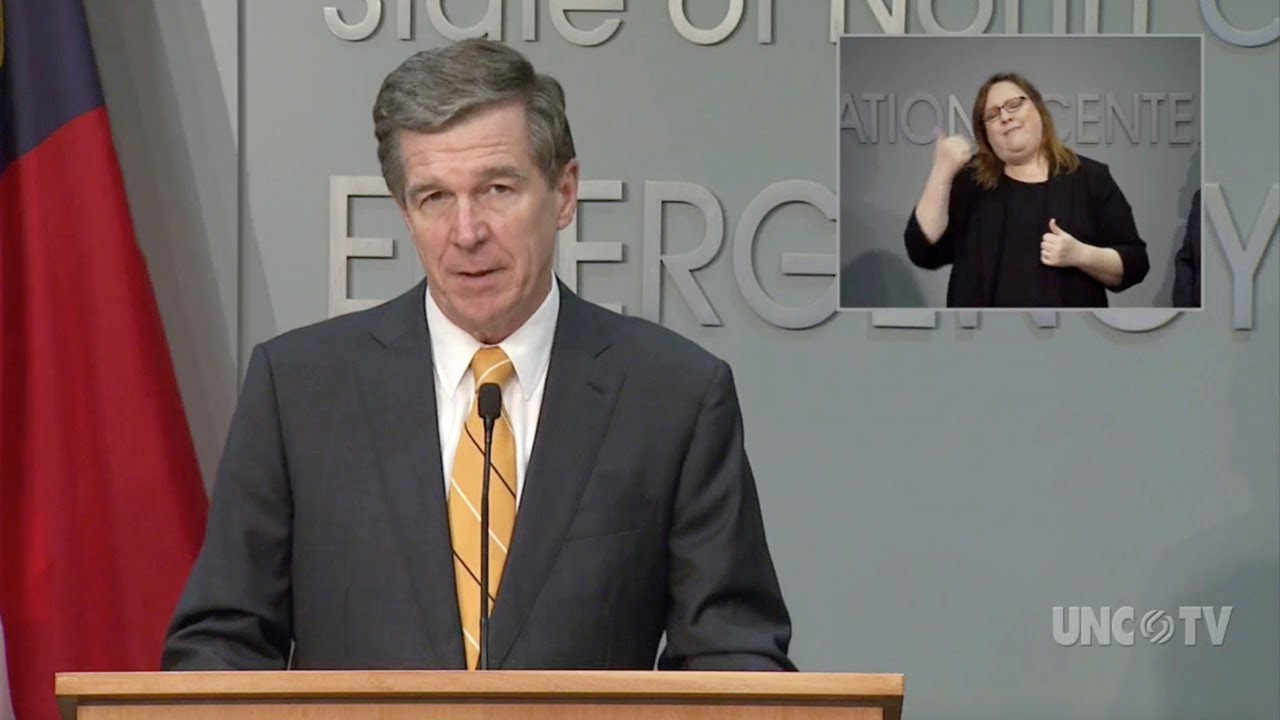 NC governor announces coronavirus will keep schools closed for rest of school year