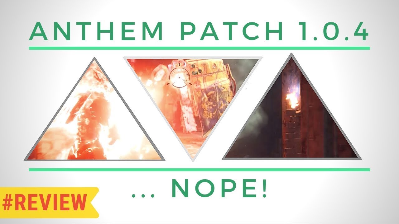 ANTHEM PATCH 1.04: Update review + problems that still need be fixed! (Legion of Dawn PC)