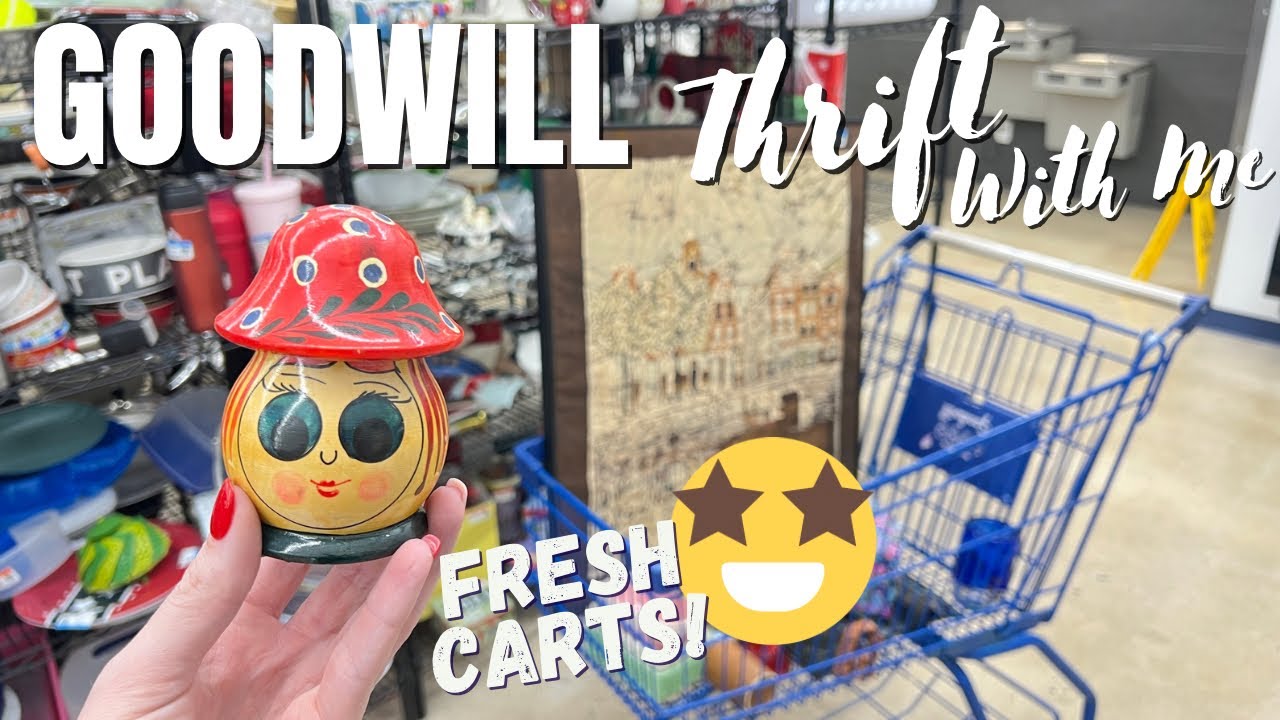 THREE Fresh Carts at GOODWILL | Thrift With Me | Reselling