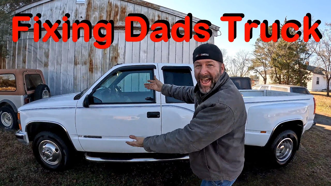 Fixing My Dads Truck To Drive