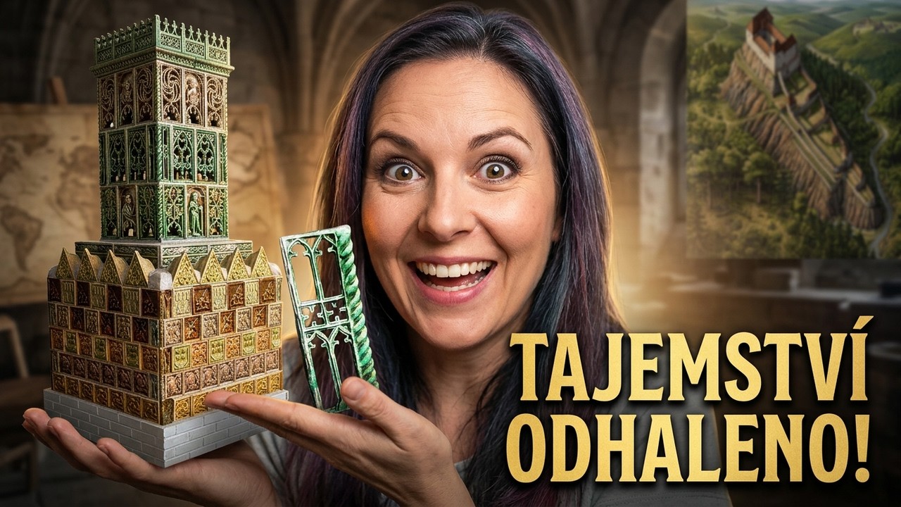 Co skr&yacute;v&aacute; tento př&iacute;běh? Kachlov&aacute; kamna zanikl&eacute;ho hradu!🏰✨/ Tile stove from a lost castle!