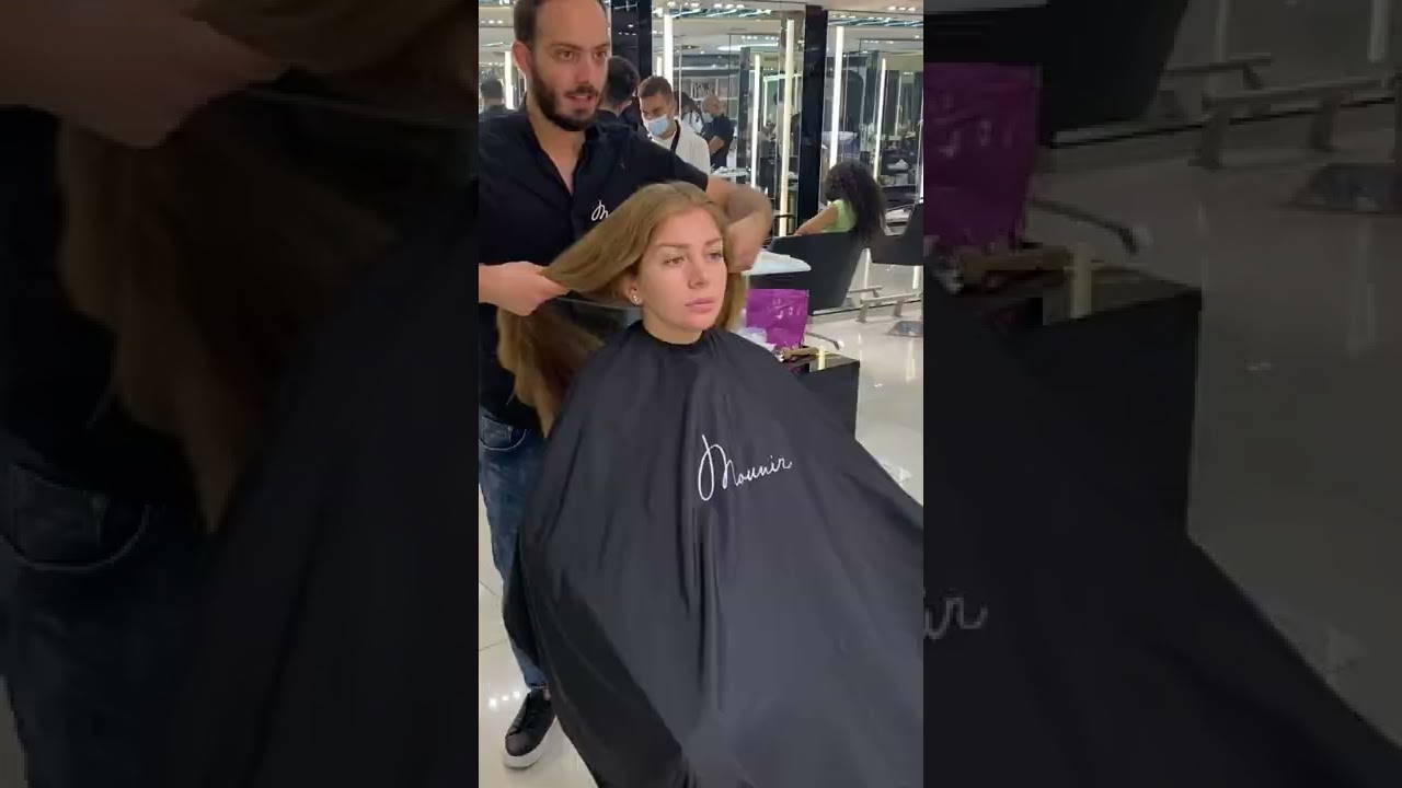 Long Hair Color Transformation #shorts