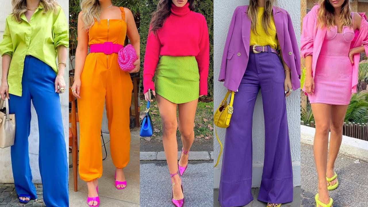 ROPA DE MODA 2022 MUJER CASUAL Y ELEGANTE MODA Y TENDENCIAS 2022 COLORES EN TENDENCIA 2022