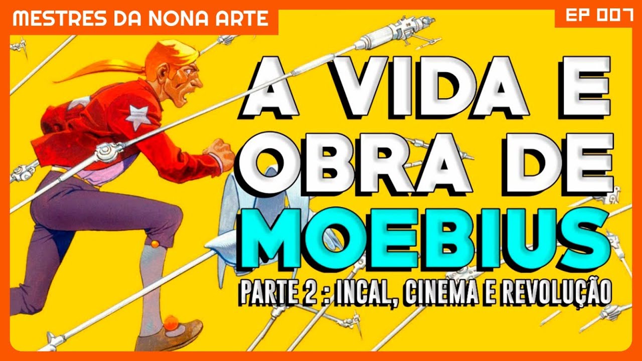 A revolução dos quadrinhos chamada MOEBIUS! Sua vida após INCAL