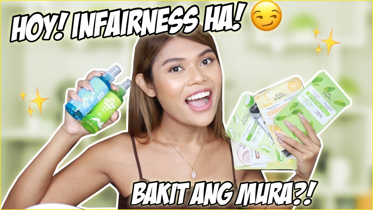 EVER BILENA MAY SKINCARE LINE?! EVER ORGANICS AFFORDABLE PERO OKAY BA?! YUNG TOTOO?!