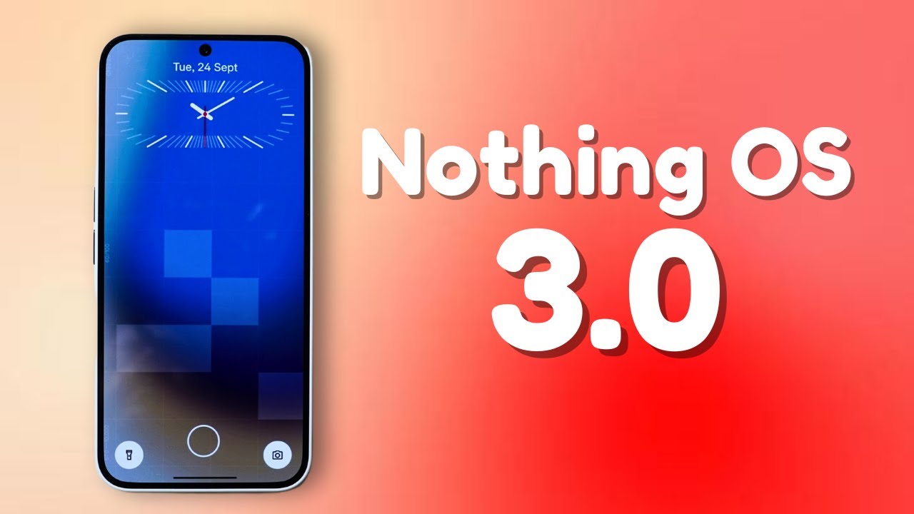 NothingOS 3.0 Android 15🚀: новая галерея Nothing, настраиваемый экран блокировки, функции ИИ и мн...