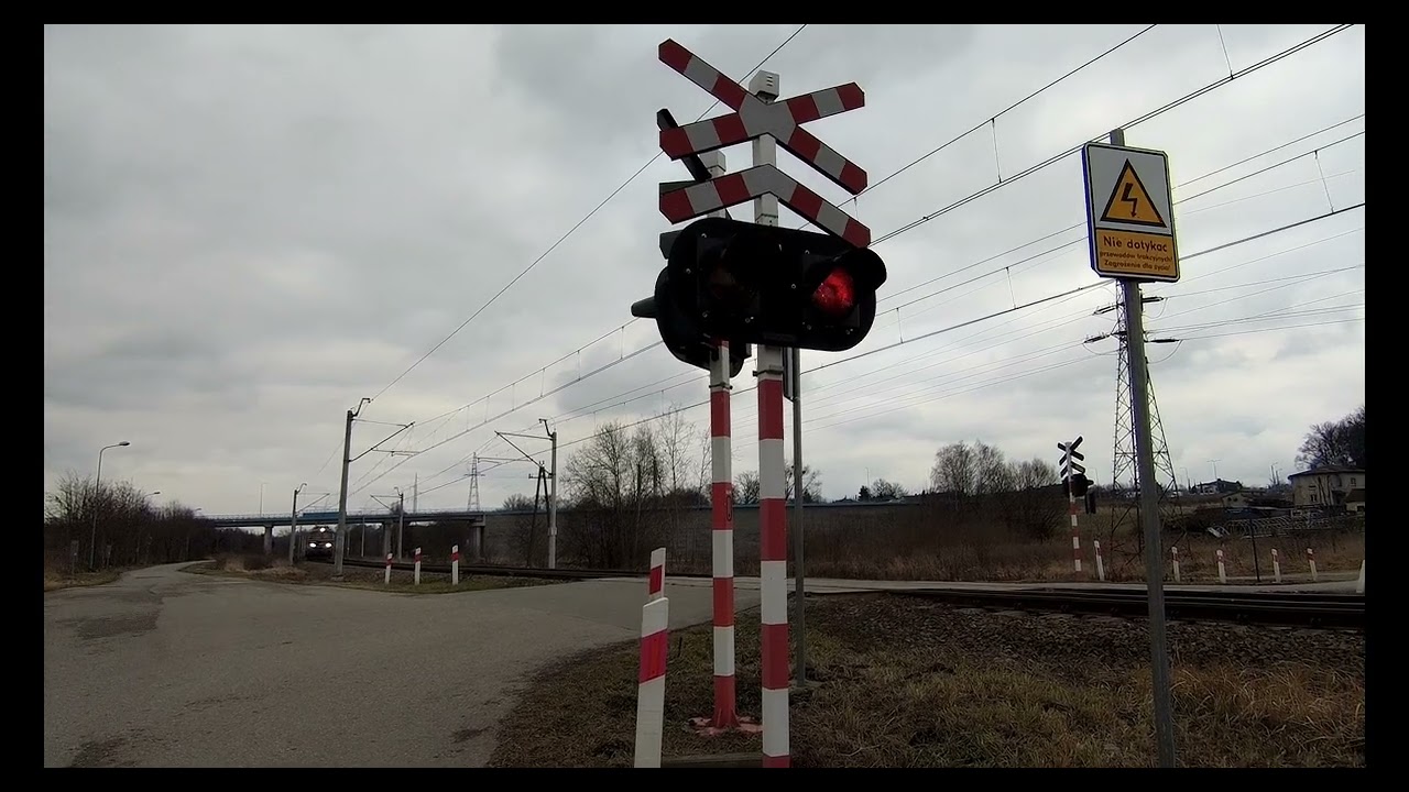 [4K] Przejazd kolejowy #Oświęcim ul. Wodociągowa #8 , Polish Railroad crossing, 踏み切りポーランド