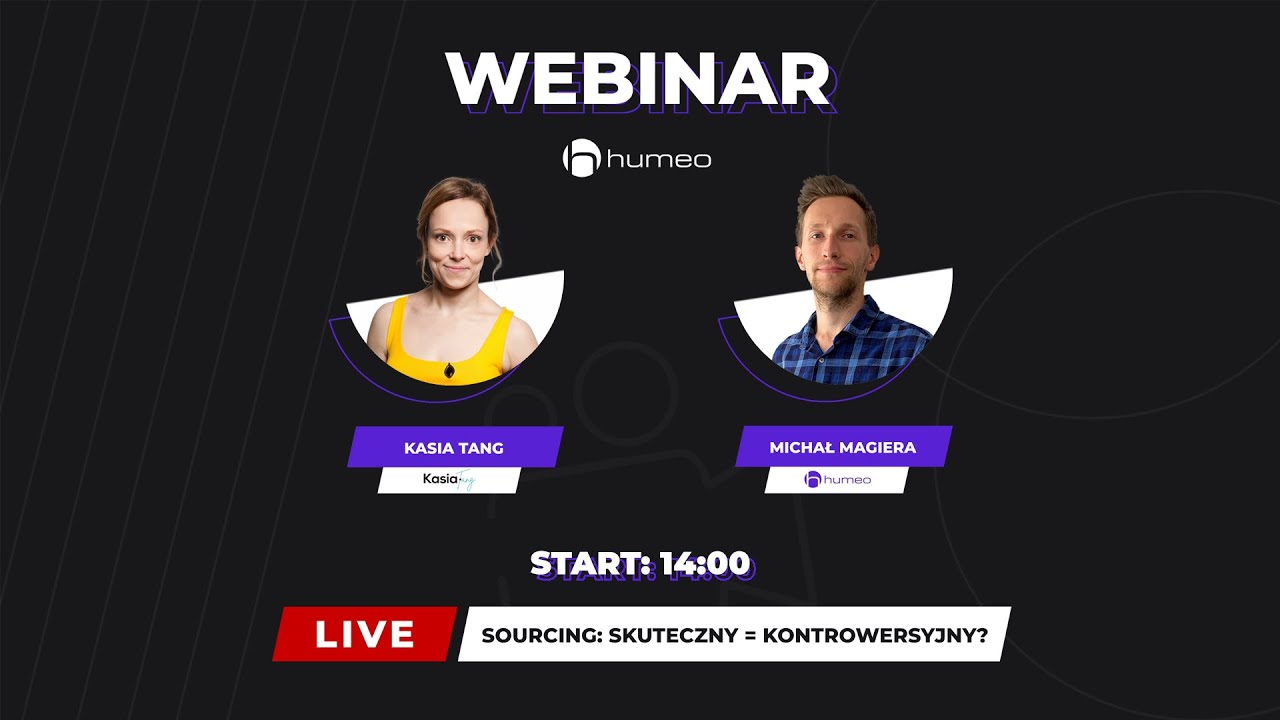 Webinar Humeo: Jak robić skuteczny sourcing w rekrutacji IT?
