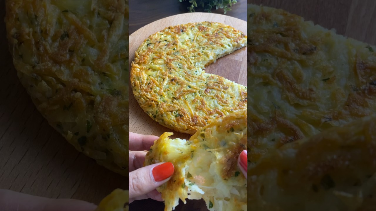 If you have 3 potatoes and 3 eggs, make this delicious dish Cheap and easy #recipe #food