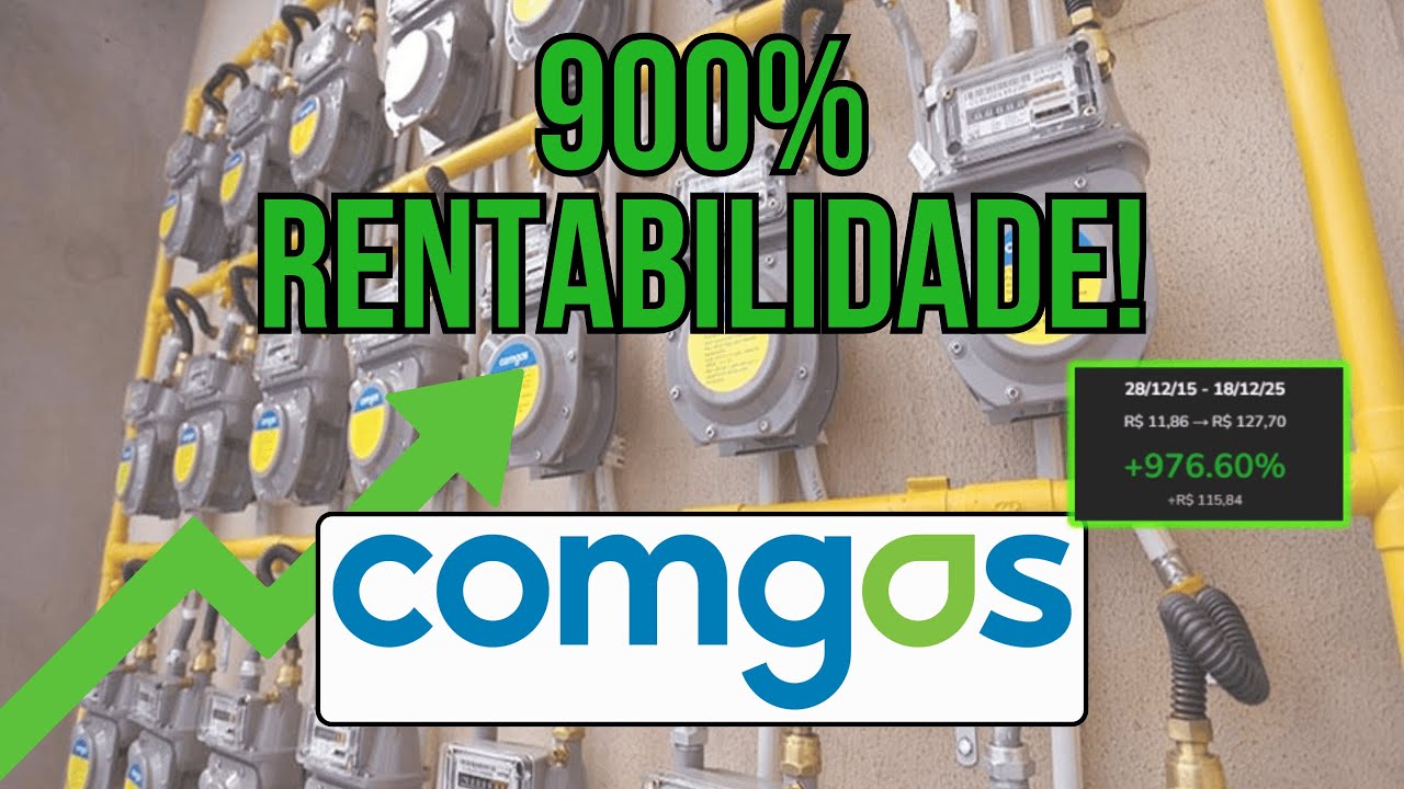 COMG&Aacute;S: a A&ccedil;&atilde;o que Subiu +900% em 10 Anos, Ainda Est&aacute; Cara? | CGAS3 CGAS5