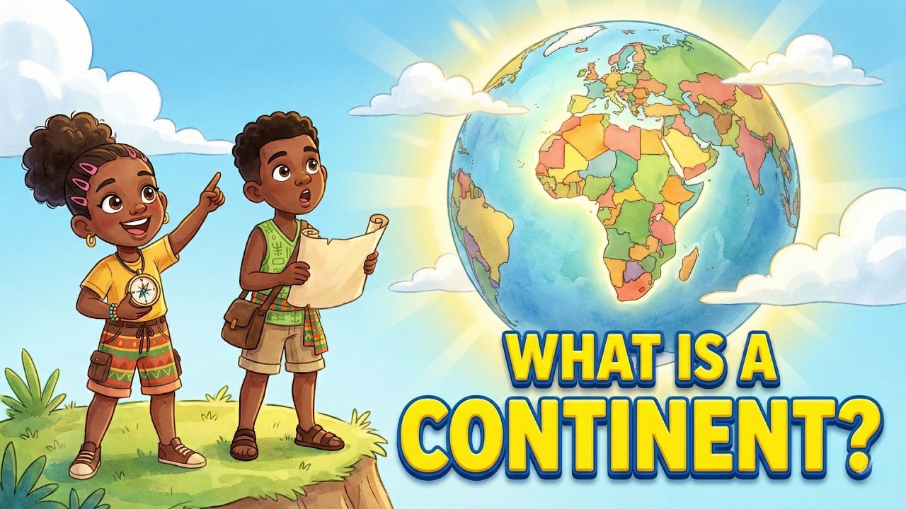 What Is a Continent? | Kids Learning |Tales & Teachings Africa | Geography Kids Series