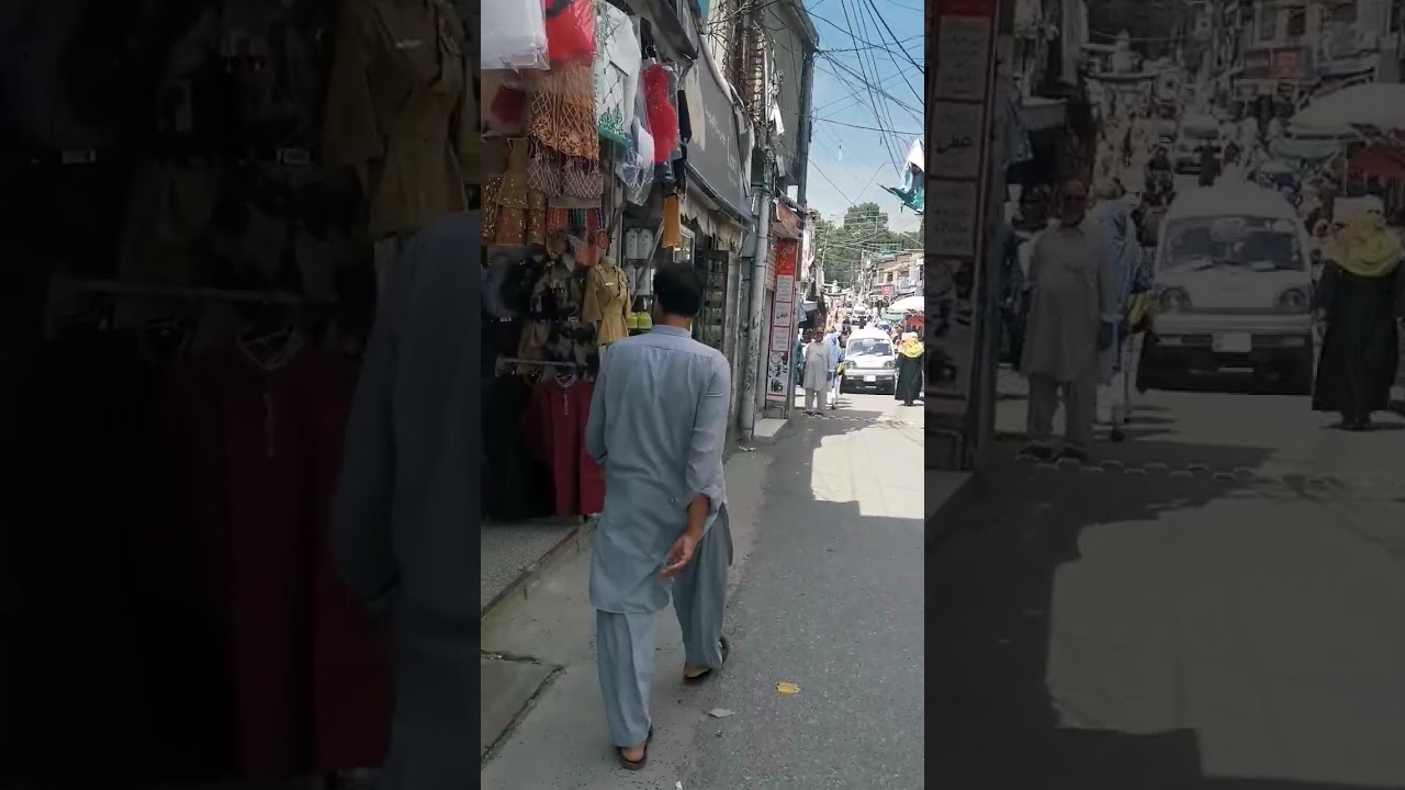 Main bazar Abbottabad Pakistan