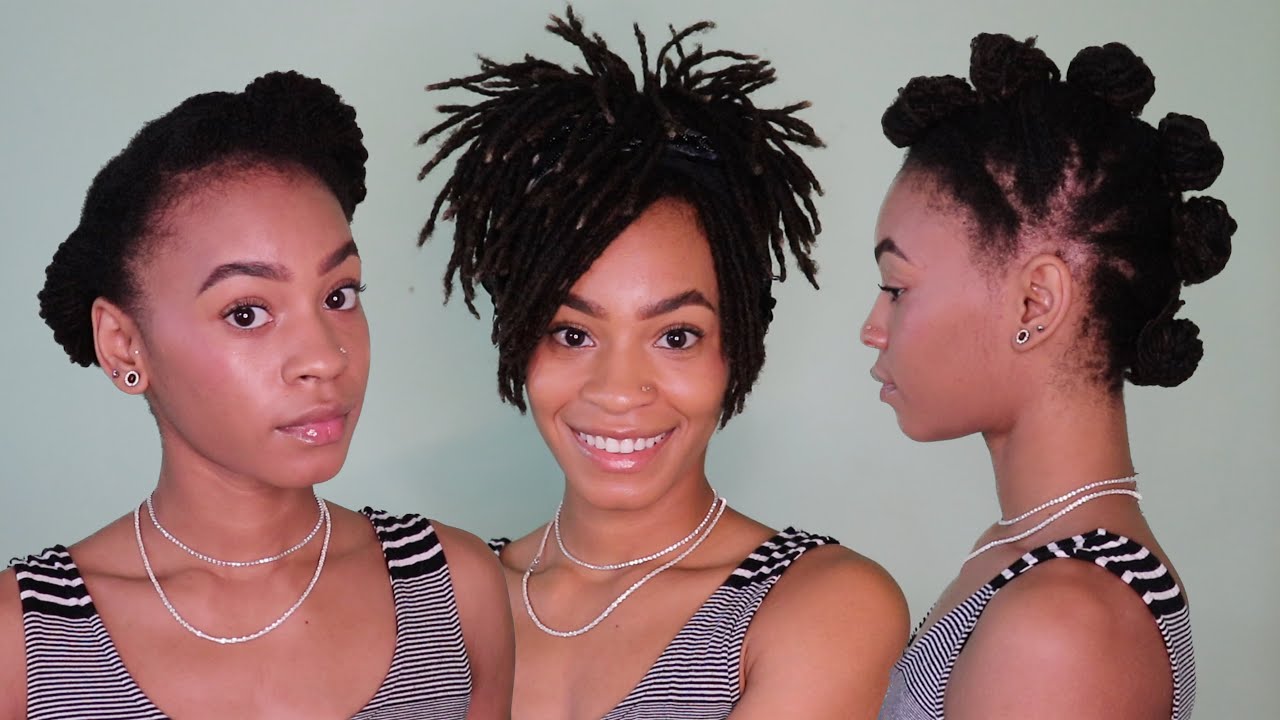 8 styles for 8 inch long locs