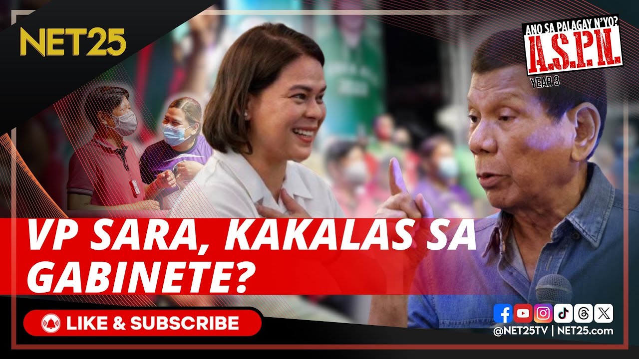 VP Sara, tinataboy na ba ng administrasyon? | ASPN