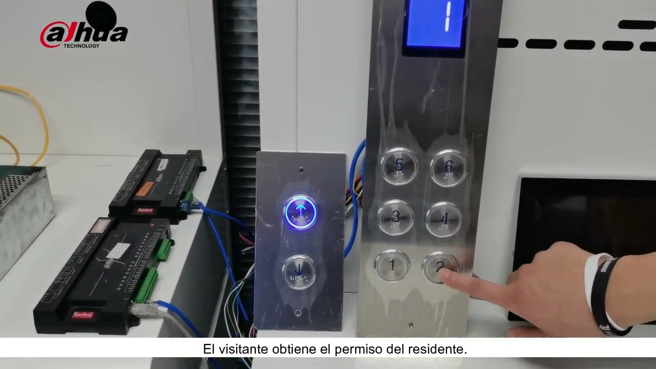 Solución de Control de Ascensores con DSSPro, DHI ECC y DHI VTM416