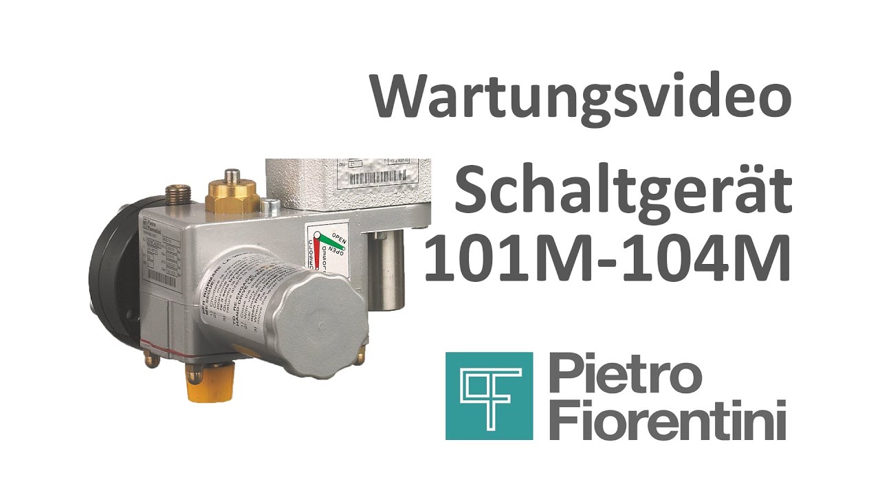 Fiorentini Deutschland Wartung Schaltgeräte 101M 104M
