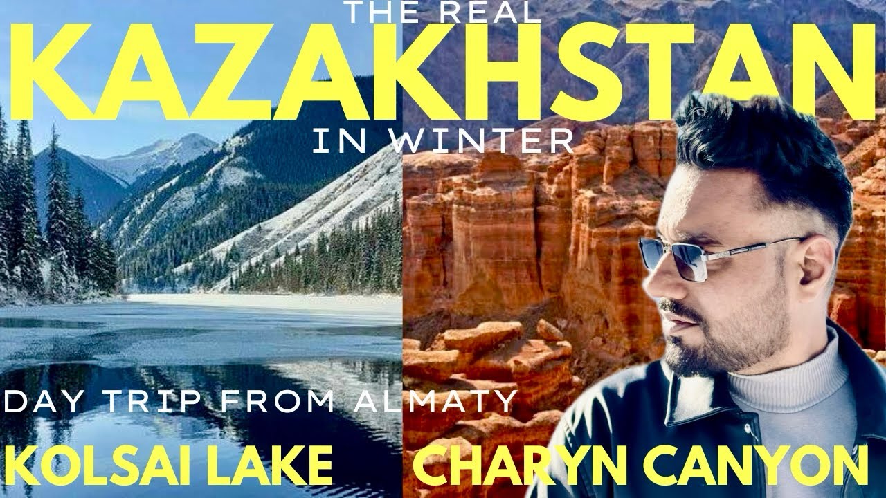 Kazakhstan's ULTIMATE Winter Day trip to Kolsai Lake & Charyn Canyon | Kazakhstan Travel itinerary