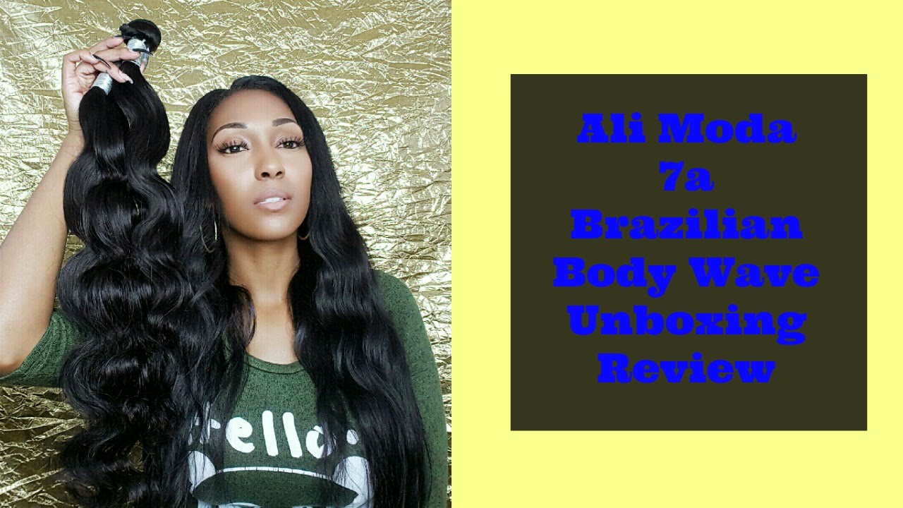 Ali Moda, Ali Express 7a Brazilian Bodywave Unboxing | TRISH BADD