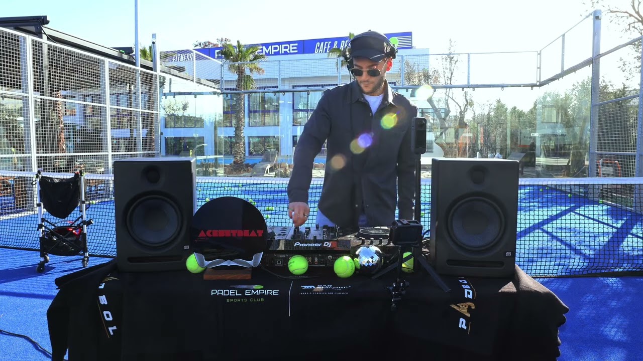 Turkey’s first padel court DJ tennis set  part2  - Görkem Şenogul🛎️