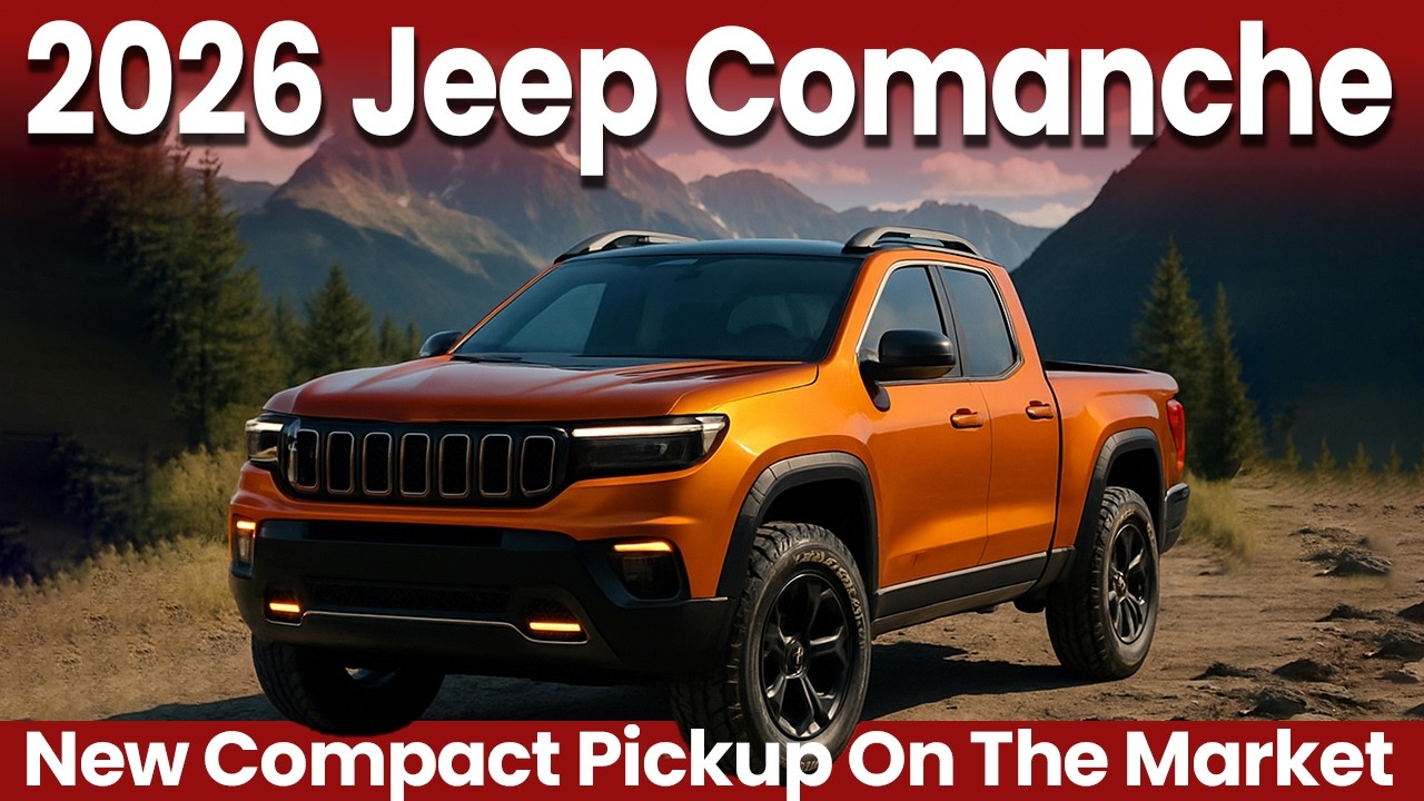 Jeep Comanche 2026 &ndash; nowy kr&oacute;l kompaktowych ciężar&oacute;wek w Ameryce!