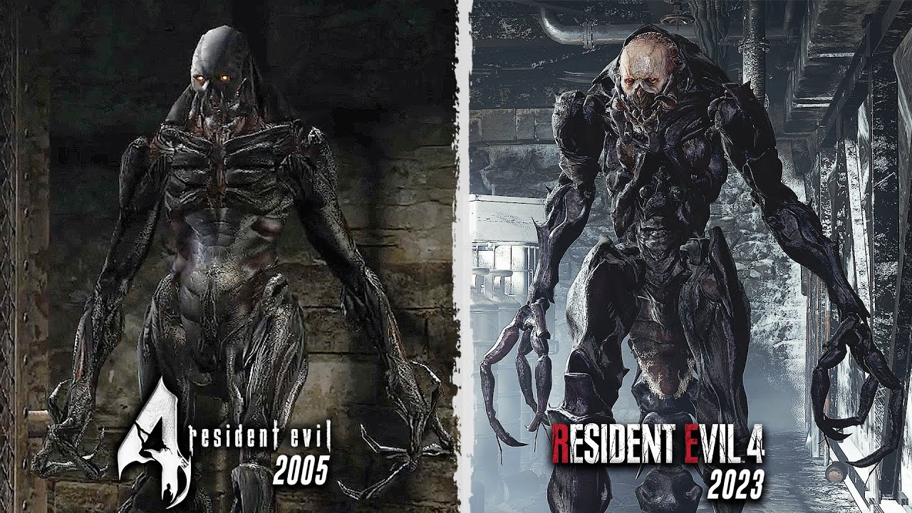 Scene by Scene Verdugo Boss Fight Comparison- Resident Evil 4