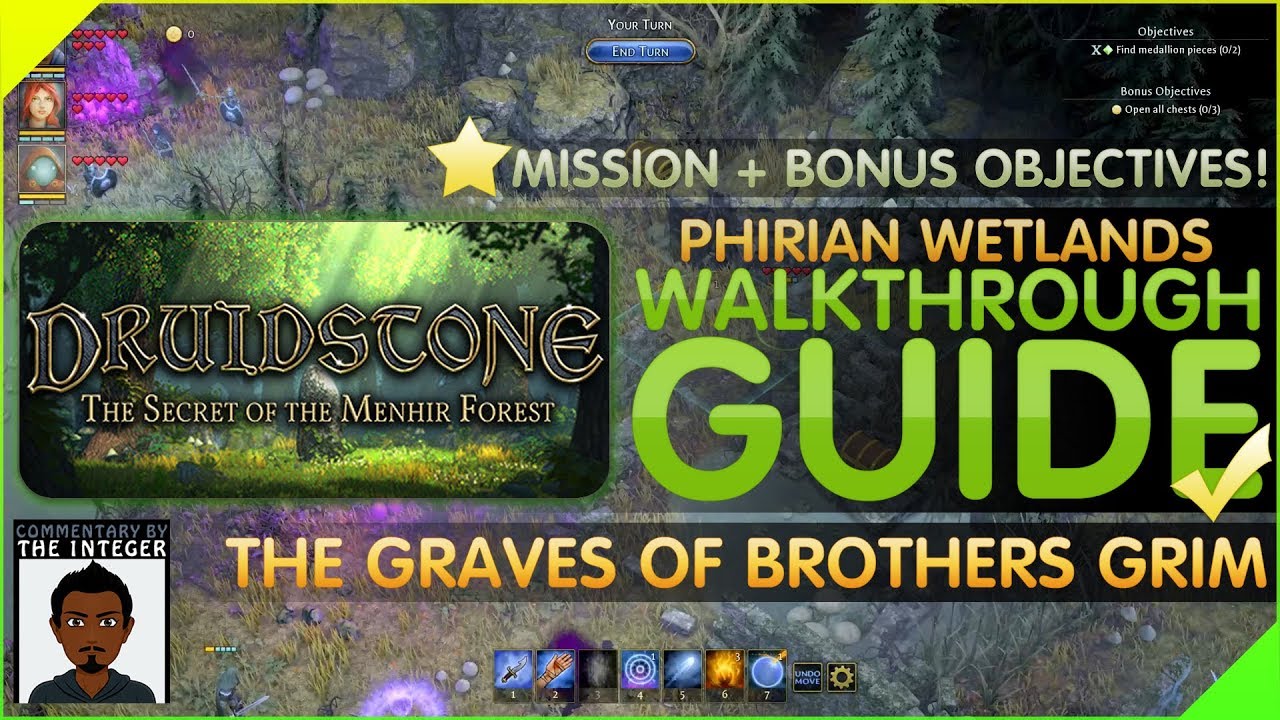 Druidstone Phirian Wetlands Walkthrough Guide [The Graves of Brothers Grim 100%]