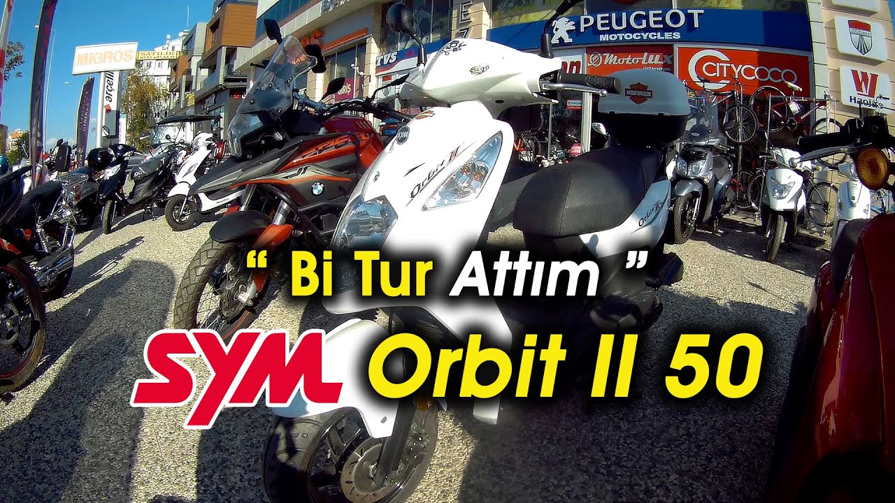 SYM Orbit II 50 İle 