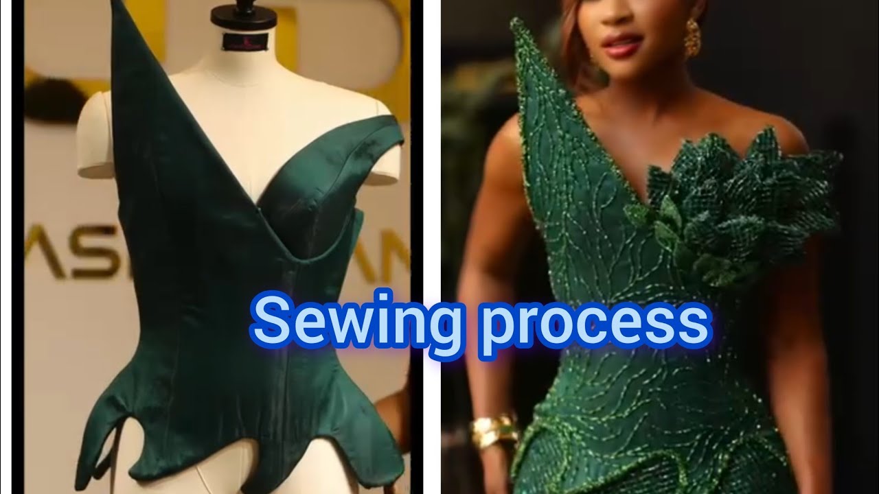 how to sew an asymmetric over bust corset