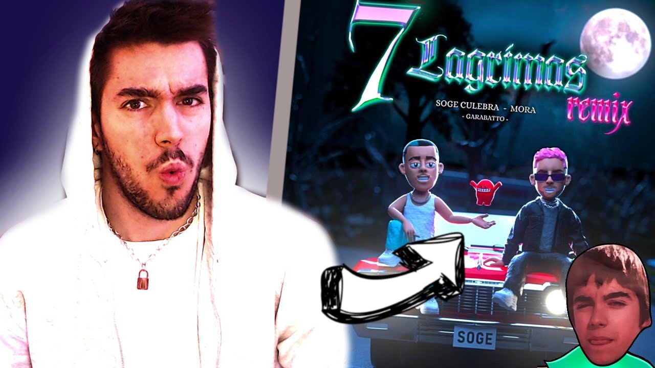 REACCIÓN A | SOGE CULEBRA, MORA - 7 LAGRIMAS REMIX (OFFICIAL VIDEO)