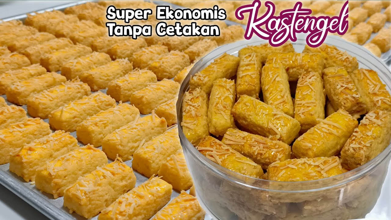 CARA MUDAH BIKIN KASTENGEL TANPA CETAKAN JUGA SUPER EKONOMIS RASANYA ENAK BANGET COBAIN DECH‼️