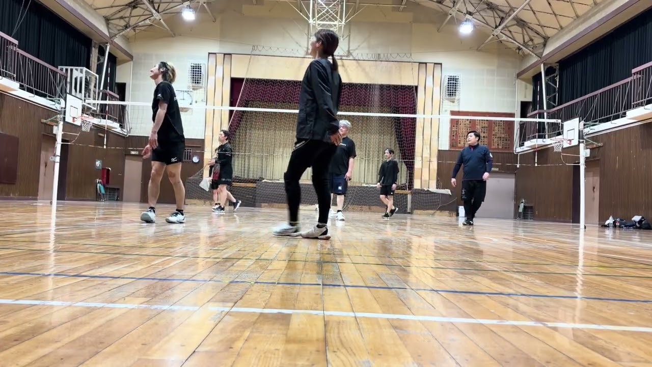 2026.3.1  あきる野混合バレー2セット目